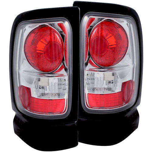 Dodge Ram Tail Lights, Ram Tail Lights, Ram 2500 Tail Lights, Ram 3500 Tail Lights, 1994-2001 Tail Lights, Chrome Tail Lights, Anzo Tail Lights, LED Tail Lights