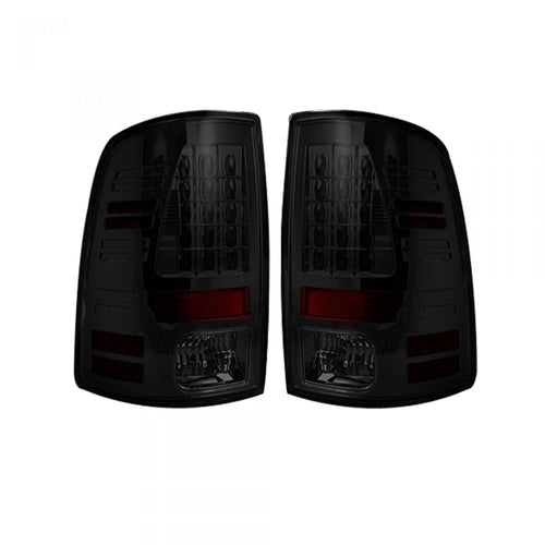 Dodge Tail Lights, Dodge RAM Tail Lights, RAM 1500 09-18 Tail Lights, RAM 2500 10-18 Tail Lights, RAM 3500 10-18 Tail Lights, Smoked Tail Lights, Recon Tail Lights