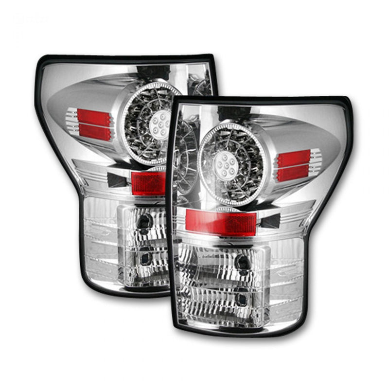 Toyota Tail Lights, Toyota Tundra Tail Lights, Tundra 07-13 Tail Lights, LED Tail Lights, Clear Tail Lights, Recon Tail Lights