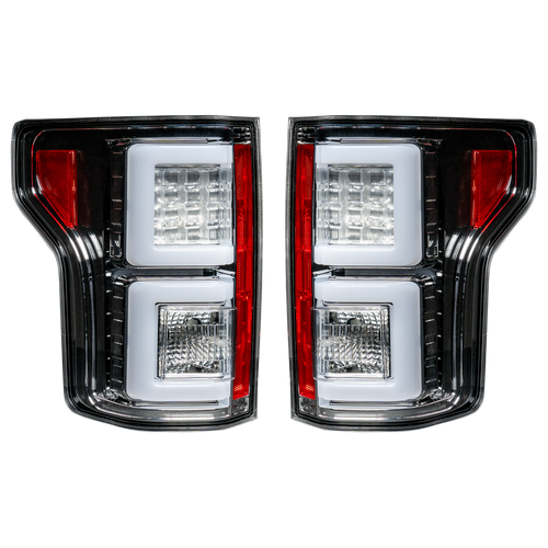 Ford Tail Lights, Ford F150 Tail Lights, F150 15-17 Tail Lights, Clear Tail Lights, Recon Tail Lights, Tail Lights