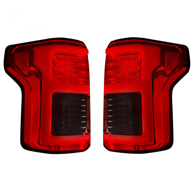 Ford Tail Lights, Ford F150 Tail Lights, F150 18-20 Tail Lights, Red Tail Lights, Recon Tail Lights, OLED Tail Lights
