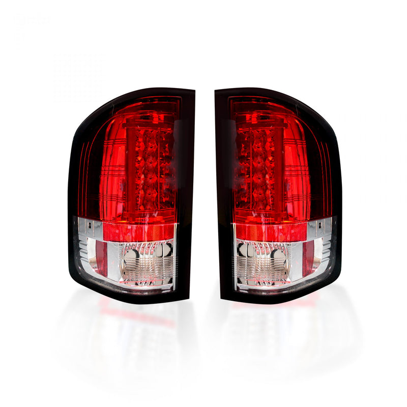 Chevy Tail Lights, Silverado Tail Lights, Silverado 07-14 Tail Lights, Red Tail Lights, Recon Tail Lights,  GMC Tail Lights, Sierra Tail Lights, Sierra 07-14 Tail Lights