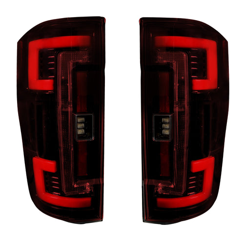 Ford Tail Lights, Ford Super Duty Tail Lights, Super Duty 20-22 Tail Lights, Tail Lights, Red Tail Lights
