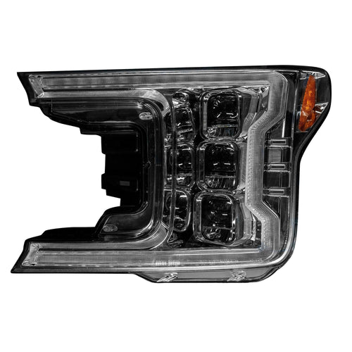 Ford LED Headlights, Ford F150 Headlights, Ford 18-20 Headlights, OLED DRL Headlights, Clear/Chrome Headlights, Recon LED Headlights