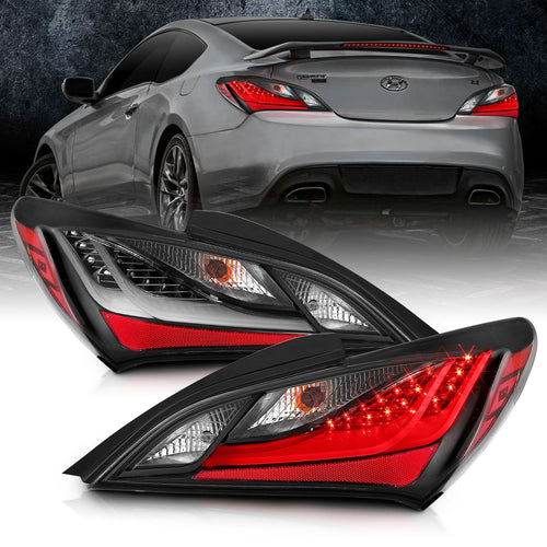 Hyundai Led Tail Lights, Genesis Tail Lights, Genesis 10-16 Tail Lights, Anzo Tail Lights
