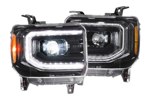 GMC Led Headlights, GMC Sierra Led Headlights, Sierra 14-18 Led Headlights, Morimoto Led Headlights, Xb Led Headlights, GMC Headlights, Led Headlights, Sierra 14-18 Headlights