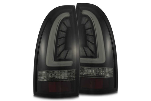 Toyota Pro Led Tails, Toyota Tacoma Led Tails, Tacoma 05-15 Led Tails, Alpharex Led Tails, Jet Black Led Tails, Red Smoke Led Tails, AlphaRex Pro Tails, Toyota Tail Lights