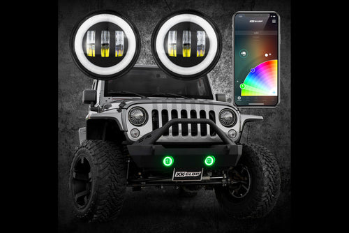 Xkglow, Led Fog Lights, Jeep Fog Lights, XkChrome Fog Lights, Fog Lights, Xkglow Led Fog Lights