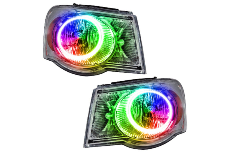 Oracle Chrysler Headlights, Chrysler LED Headlights, Aspen LED Headlights, Colorshift LED Headlights, RGB LED Headlights, Colorshift RGB Headlights, 2007-2009 LED Headlights, Oracle Halo Headlights, LED Halo Headlights, Chrysler Halo Headlights, Aspen Halo Headlights, Dynamic LED Headlights, No Controller Headlights