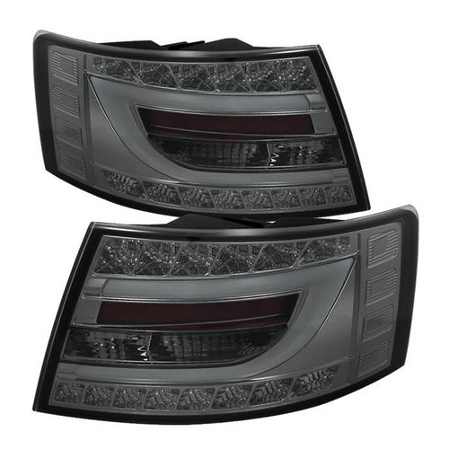 Audi A6 Tail Lights, A6 LED Tail Lights, A6 05-08 Tail Lights, Smoke Tail Lights, Tail Lights, LED Tail Lights
