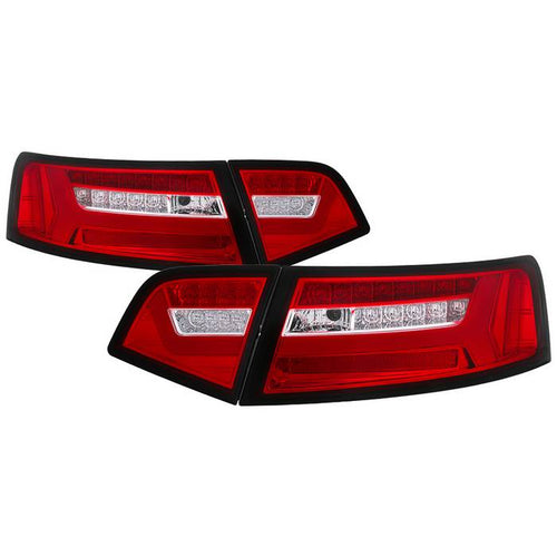 Audi A6 LED Tail Lights, A6 LED Tail Lights,  Audi LED Tail Lights,09-12 Audi LED Tail Lights, Spyder LED Tail Lights, LED Tail Lights, Red Clear LED Tail Lights,  Audi A6, A6 LED Tail Lights