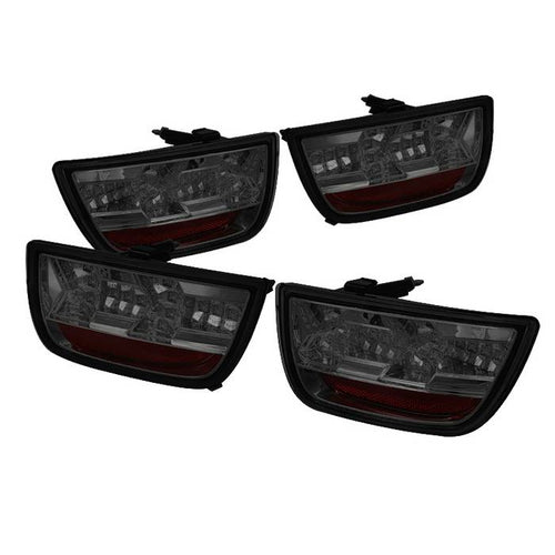 Chevy LED Tail Lights, Camaro Tail Lights, Camaro 10-13 Tail Lights, LED Tail Lights, Smoke Tail Lights, Spyder Tail Lights