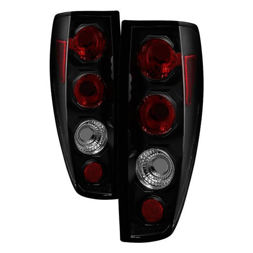 Chevy Euro Style Tail Lights, GMC Euro Style Tail Lights, Colorado Tail Lights, Colorado 04-13 Tail Lights, Canyon 04-13 Tail Lights, Euro Style Tail Lights, Black Smoke Tail Lights, Spyder Tail Lights
