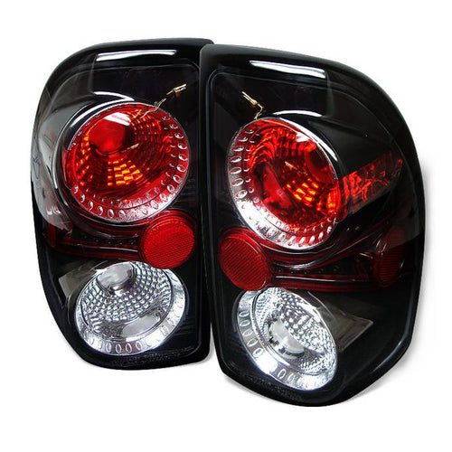 Dodge Tail Lights, Dodge Dakota Tail Lights, Dodge 97-04 Tail Lights, Euro Style Tail Lights, Black Tail Lights, Spyder Tail Lights