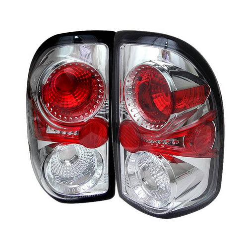 Dodge Tail Lights, Dodge Dakota Tail Lights, Dodge 97-04 Tail Lights, Euro Style Tail Lights, Chrome Tail Lights, Spyder Tail Lights