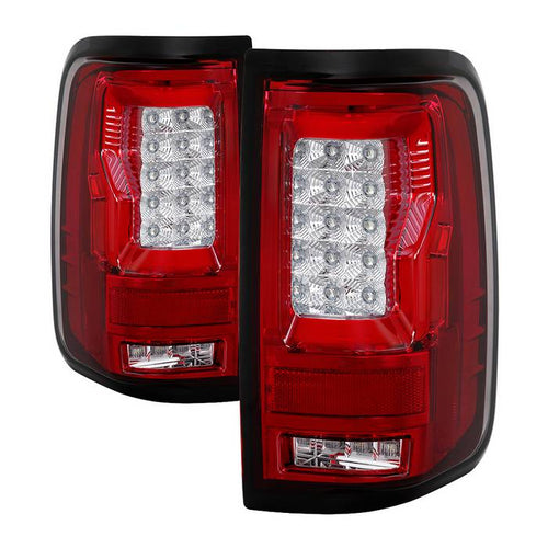Ford Tail Lights, Ford F150 Tail Lights, Ford 04-08 Tail Lights, Tail Lights, Red Clear Tail Lights, Spyder Tail Lights