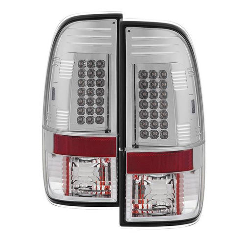 Ford Tail Lights, Ford F150 Tail Lights, Ford 97-03 Tail Lights, Ford F250 Tail Lights, Ford F350 Tail Lights, Ford F450 Tail Lights, Ford F550 Tail Lights, Ford Super Duty Tail Lights, Ford 99-07 Tail Lights, Tail Lights, Chrome Tail Lights, Spyder Tail Lights