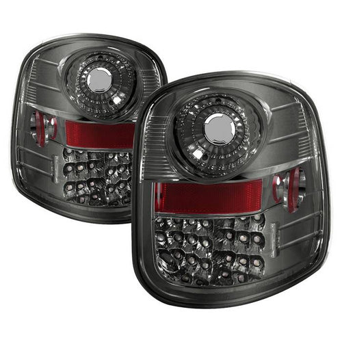 Ford Tail Lights, Ford F150 Tail Lights, Ford 97-03 Tail Lights, LED Tail Lights, Smoke Tail Lights, Spyder Tail Lights