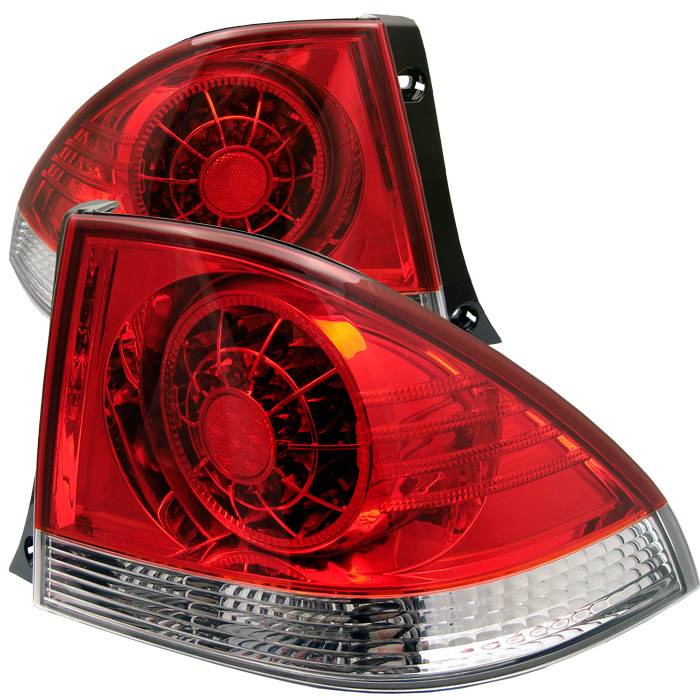Lexus Tail Lights, Lexus IS300 Tail Lights, LED Tail Lights, 01-03 Tail Lights, Spyder Tail Lights, Red Clear Tail Lights