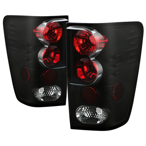 Nissan Tail Lights, Nissan Titan Tail Lights, Titan 04-15 Tail Lights, Titan Tail Lights, Euro Style Tail Lights, Black Smoke Tail Lights, Tail Lights, Spyder Tail Lights
