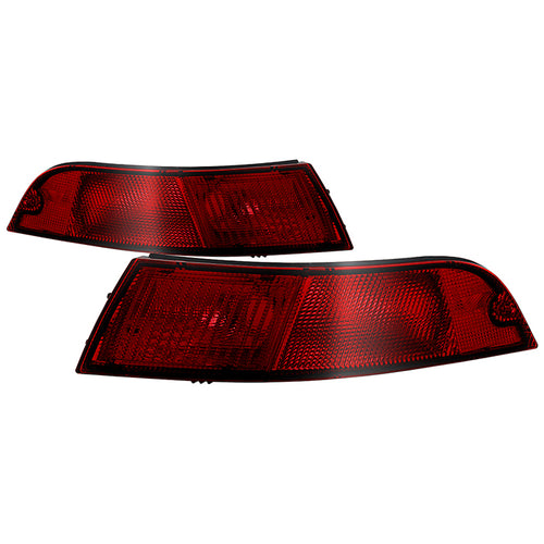 Porsche 993 Lights, Porsche Tail Lights, 1995-1998 Tail Lights, OEM Tail Lights, Red Tail Lights, Spyder Tail Lights, 993 Tail Lights, 993 LED Lights,