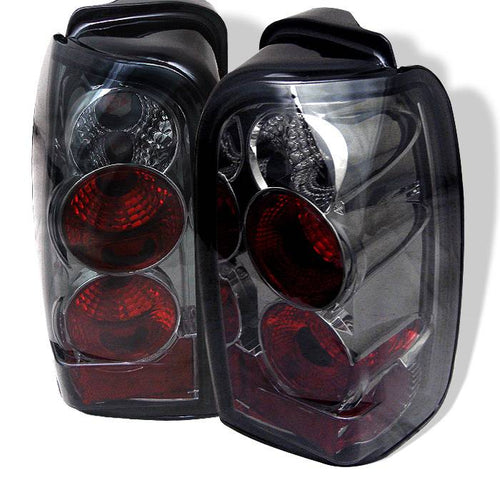 Toyota Tail Lights, 4 Runner Tail Lights, 4 Runner 96-02 Tail Lights, Euro Style Tail Lights, Smoke Tail Lights, Spyder Tail Lights