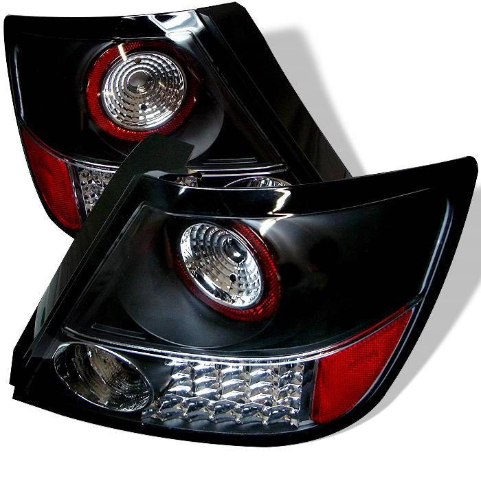 Scion LED Tail Lights, Scion TC Tail Lights, TC LED Tail Lights, Scion 05-10 Tail Lights, Black LED Tail Lights, LED Tail Lights, Spyder Tail Lights