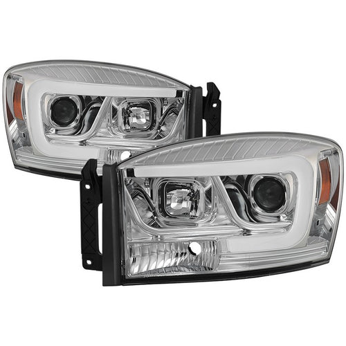 Dodge Projector Headlights, Dodge Ram 1500 Headlights, Dodge 06-09 Headlights, Dodge Ram 2500 Headlights, Dodge Ram 3500 Headlights, Projector Headlights, Dodge 06-09 Headlights, Chrome Headlights, Spyder Headlights