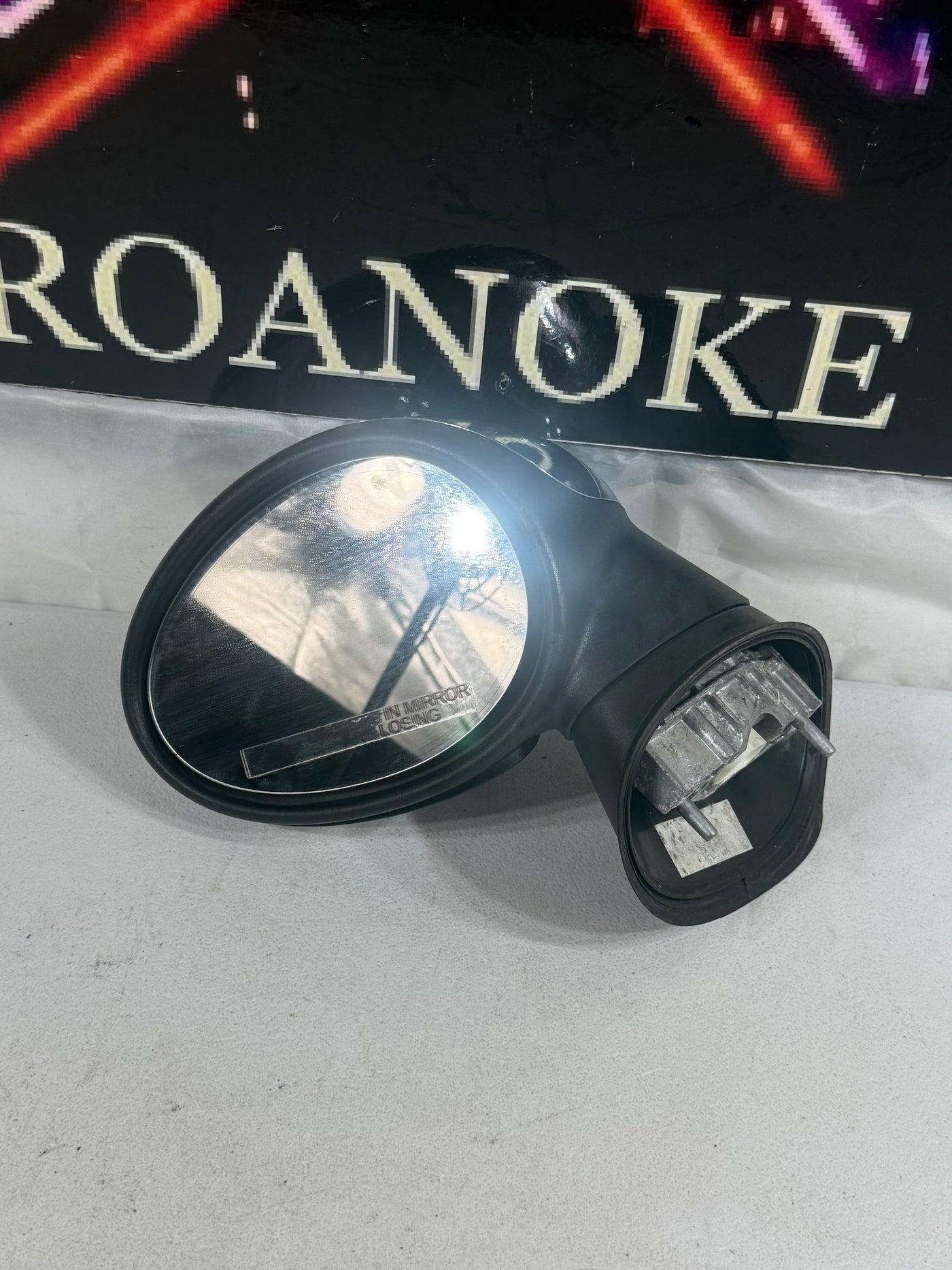 2011-2016 Mini Cooper Countryman Left Driver Side View Mirror Door Chrome OEM