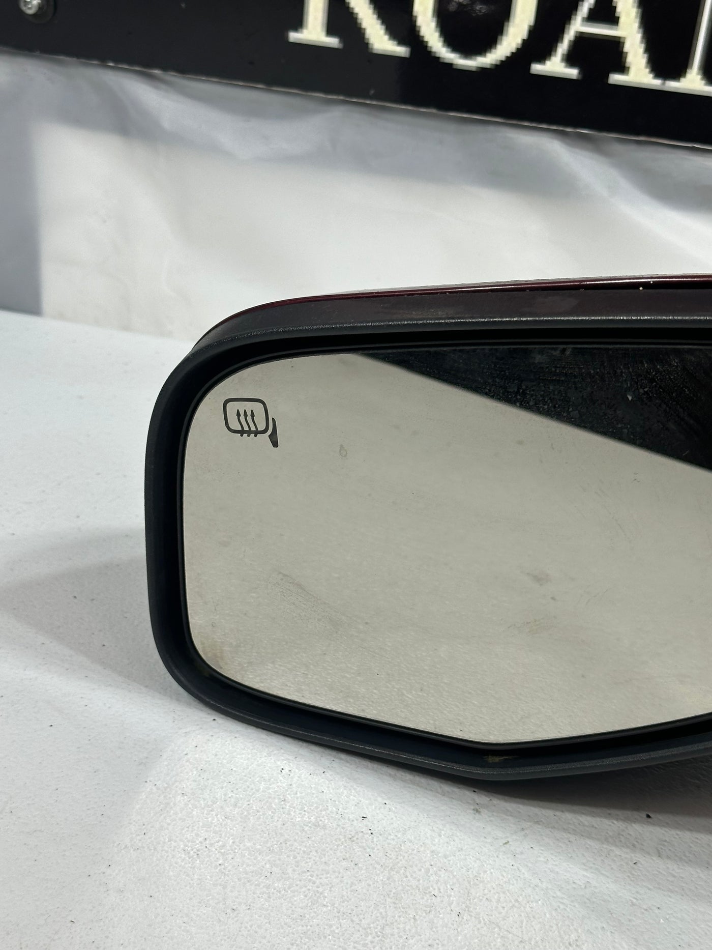 2008-2009 Ford Taurus X Driver Left Mirror Power heated Burgundy OEM