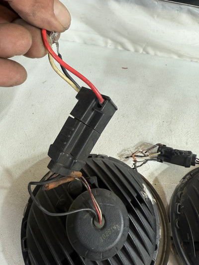 2007-2018 JEEP WRANGLER GROTE LED HEADLIGHT LAMP SET PAIR LEFT AND RIGHT