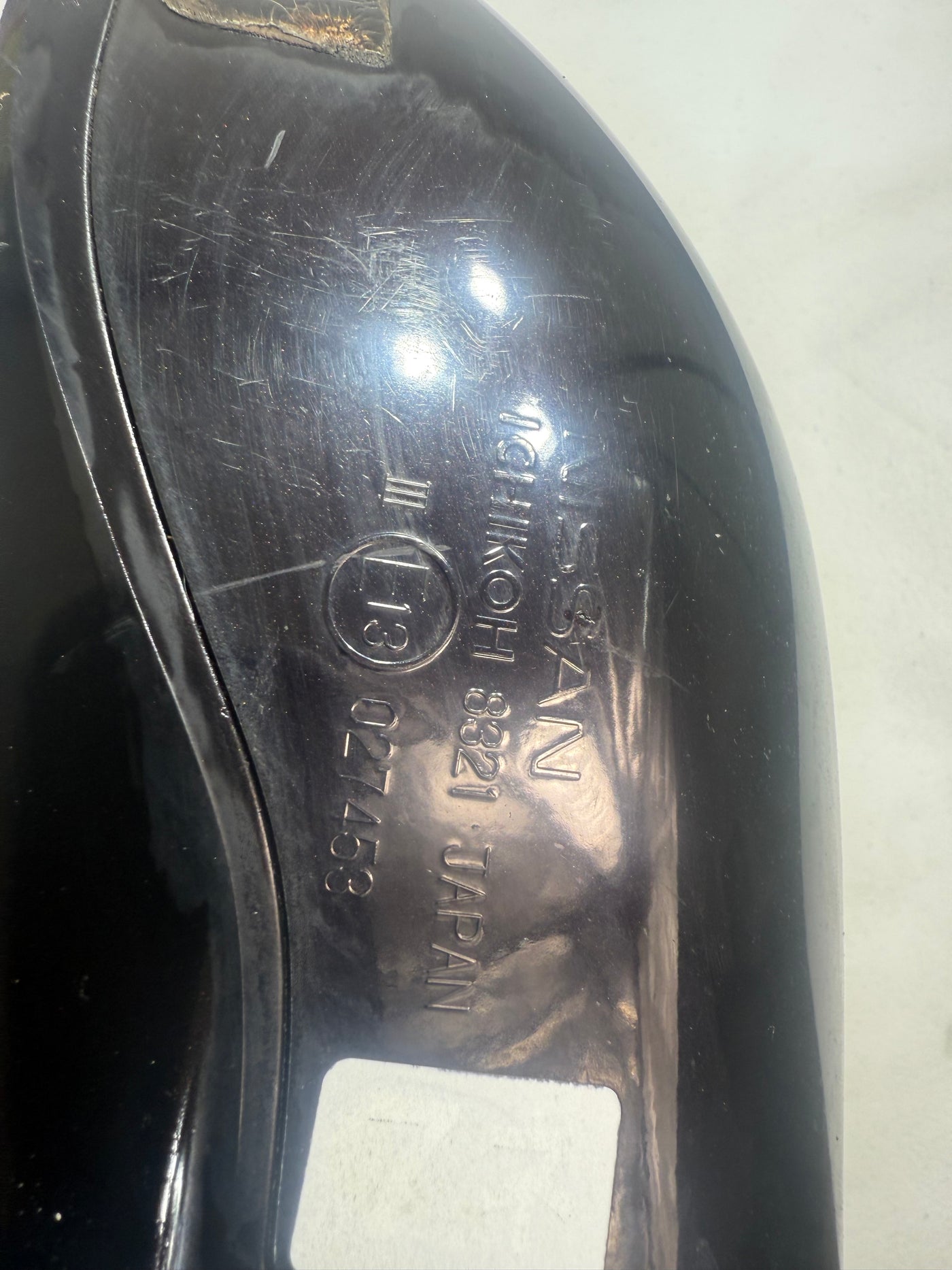2011 2012 2013 Infiniti M37 M37x Right Passenger Side Used Power Folding Mirror BLACK OEM
