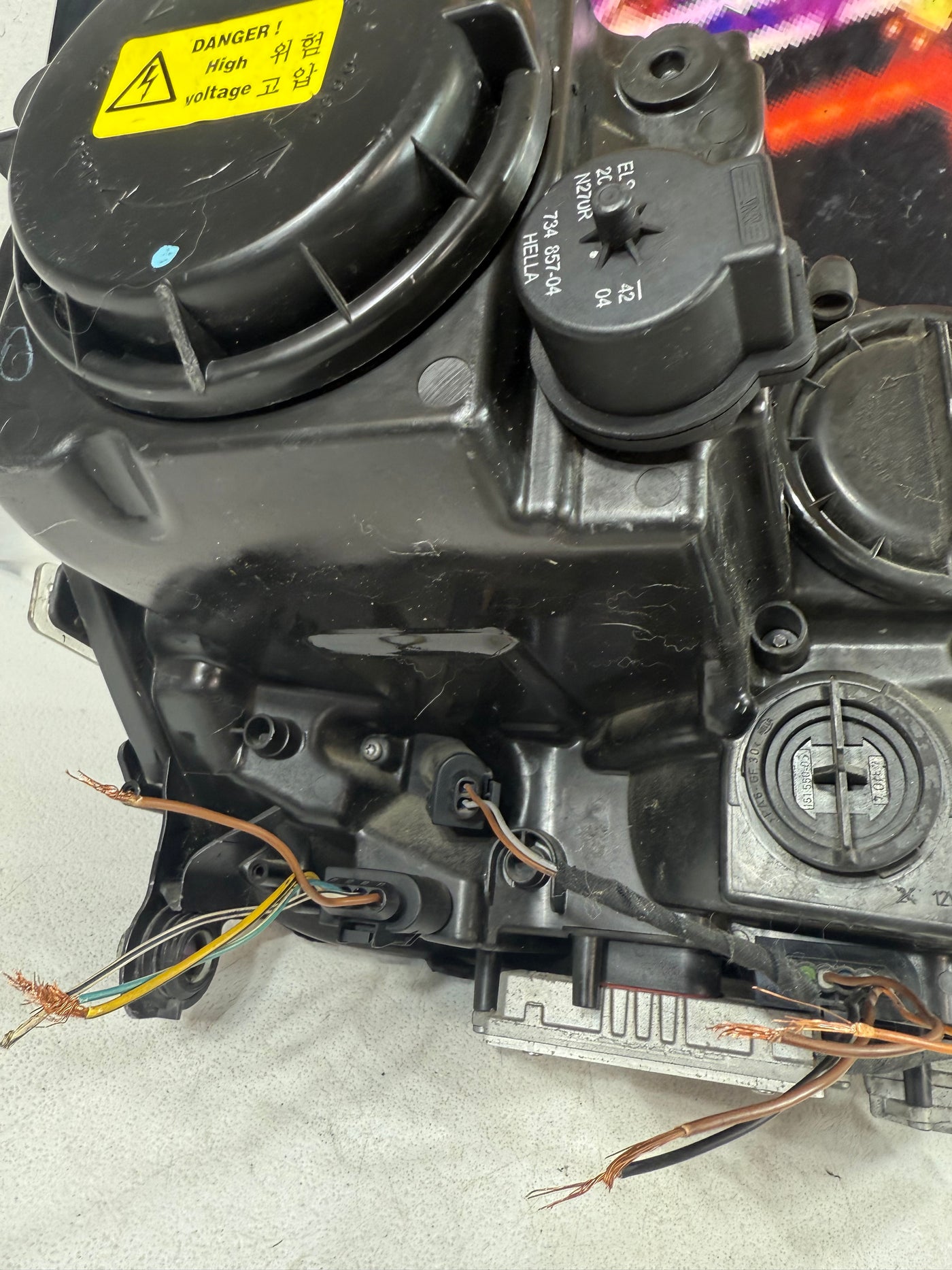06-08 Mercedes ML500 W164 OEM Left LH Driver Side Headlight Lamp Bi-Xenon OEM