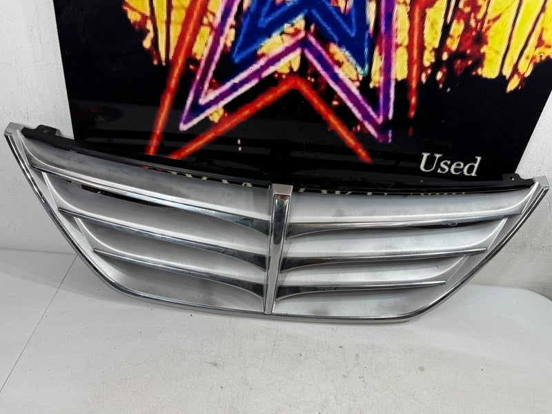 09-11 HYUNDAI GENESIS SEDAN OEM CHROME SILVER FRONT UPPER GRILLE GRILL HOOD TRIM