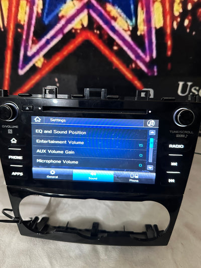 2021 Subaru WRX Radio Receiver & Display 86431VA680 OEM