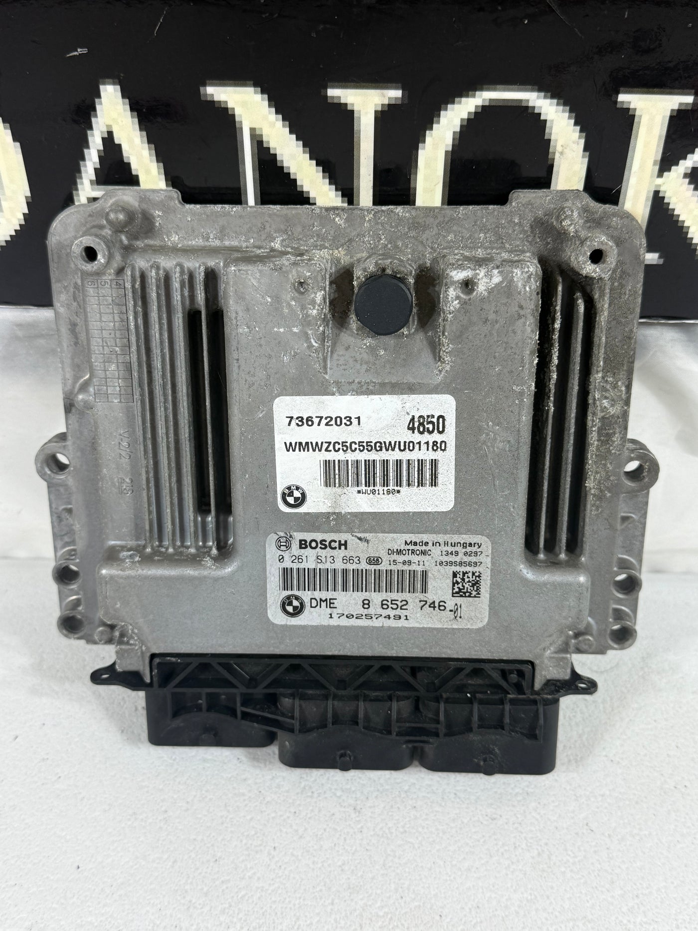 MINI COOPER COUNTRYMAN BASE 1.6L 2016 ENGINE CONTROL MODULE ECU ECM 8652746