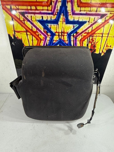 2002-2008 Dodge Ram 1500 Center Console Black Leather Armrest Lid OEM