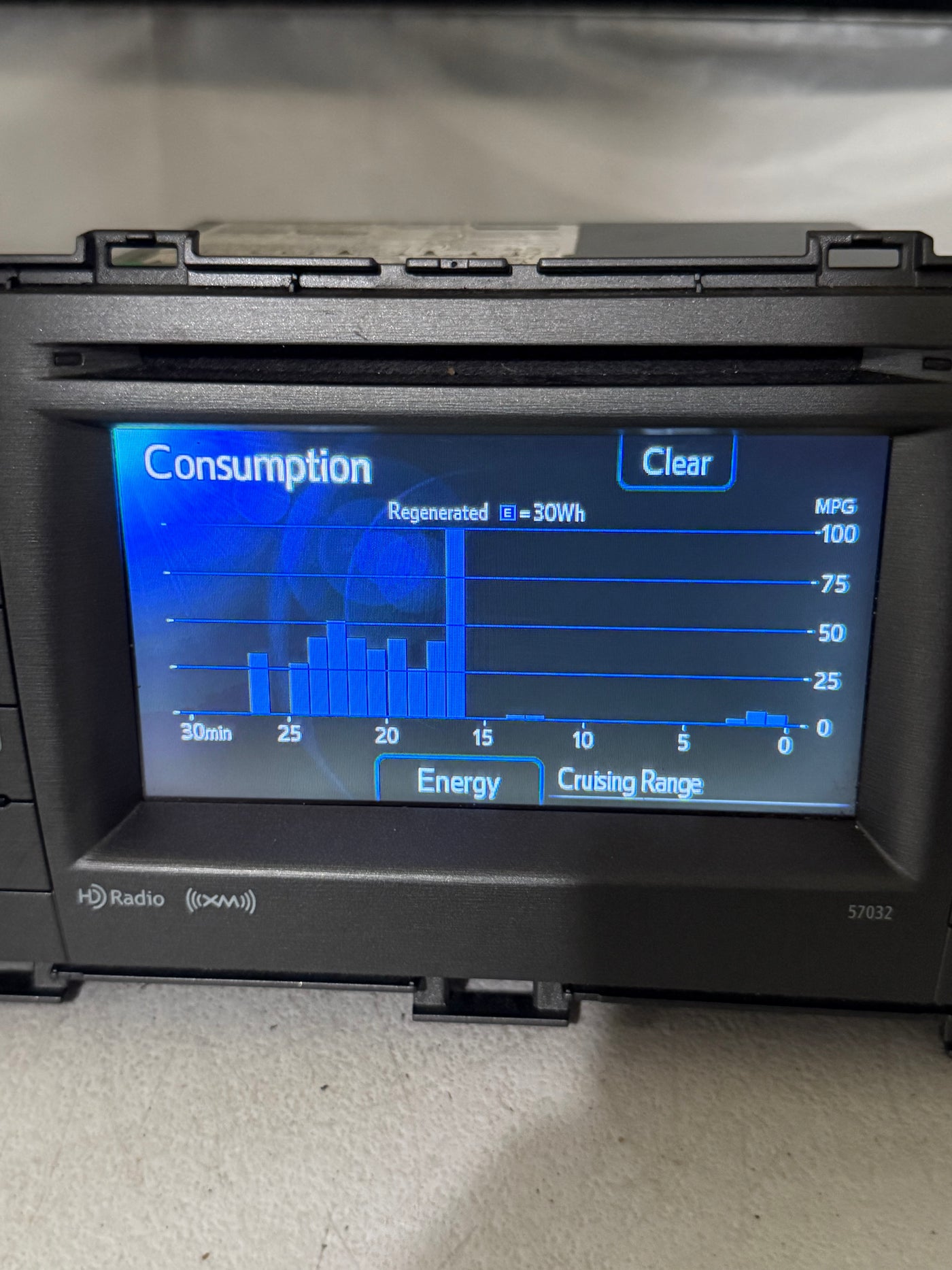 2012-2015 Toyota Prius AMFM Navigation Radio Receiver Display Screen 86140-47060