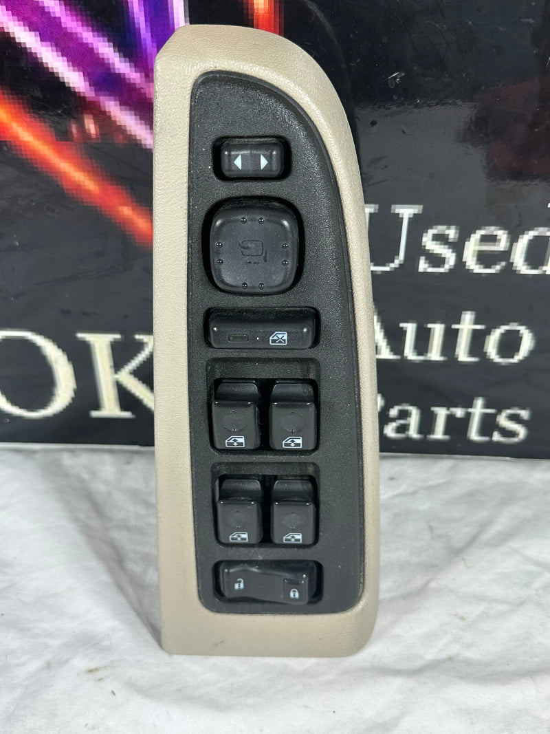 03-06 Tahoe Suburban Yukon Silverado LH Driver Master Power Window Switch OEM