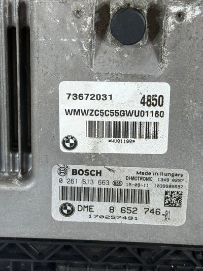MINI COOPER COUNTRYMAN BASE 1.6L 2016 ENGINE CONTROL MODULE ECU ECM 8652746