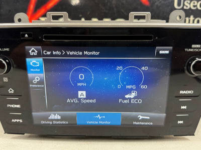 2018 Subaru Legacy Outback OEMStarlink Multimedia APPS CD XMRadio Receiver OEM