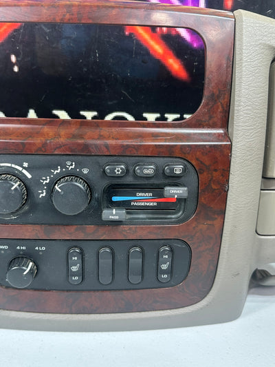 02 2002 Dodge Ram 1500 HEATER CLIMATE TEMPERATURE CONTROL DUAL ZONE P55056811AD