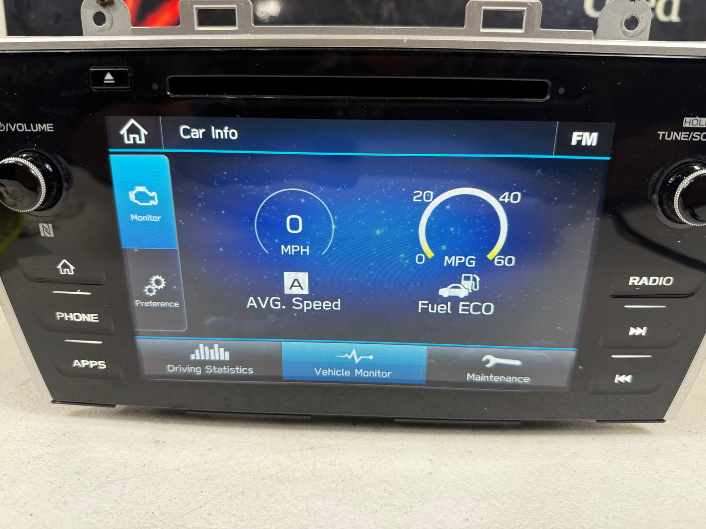 2019 Subaru Legacy Outback OEM Starlink Multimedia APPS CD XM Radio w/Carplay