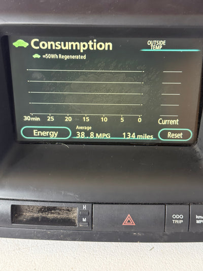 2006-2009 Toyota Prius Information Display Screen (6 Speaker) OEM 86110-47230