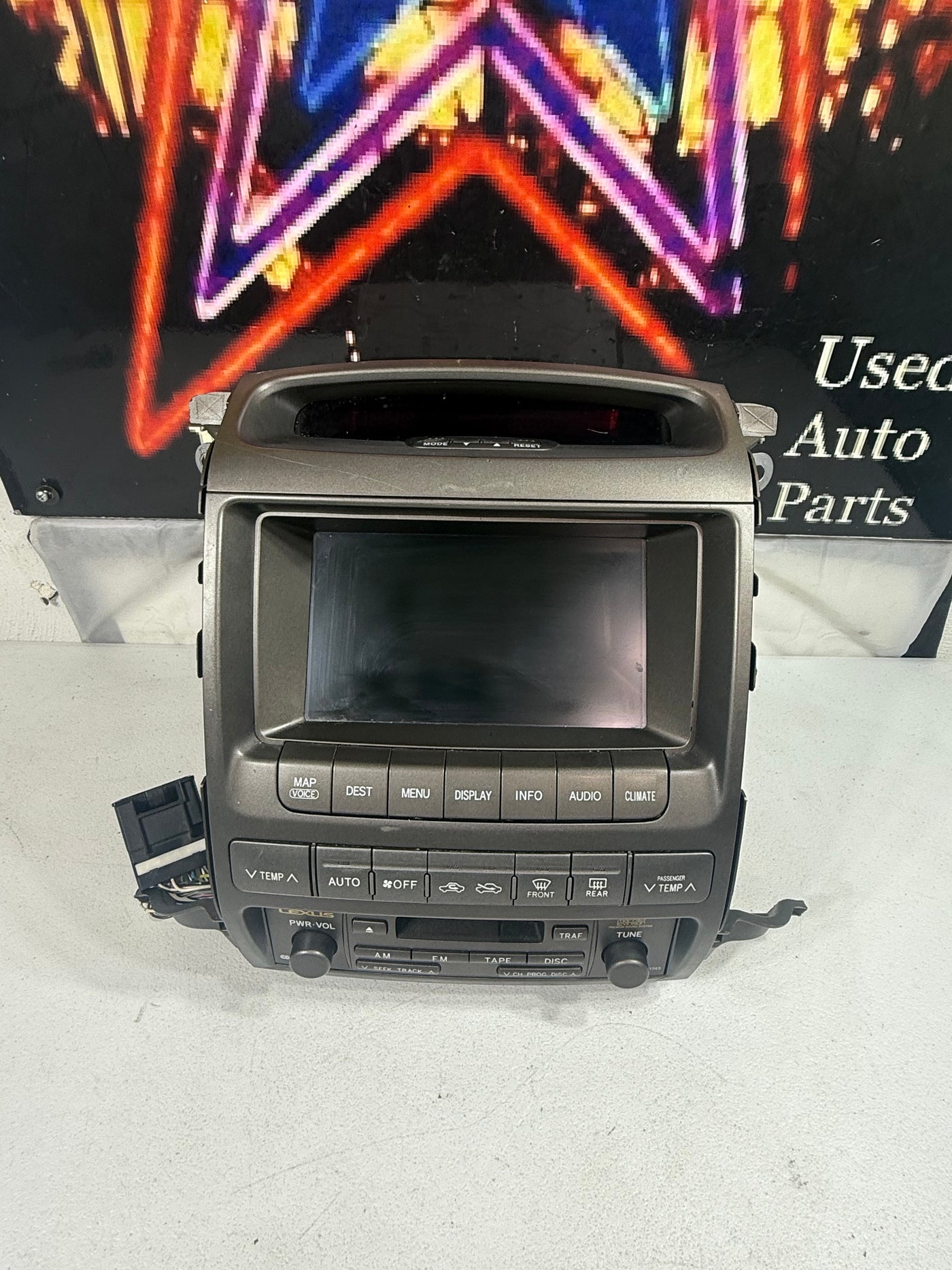 Lexus GX470 2003-2005 Multi Display Navigation screen 86111-60120 OEM