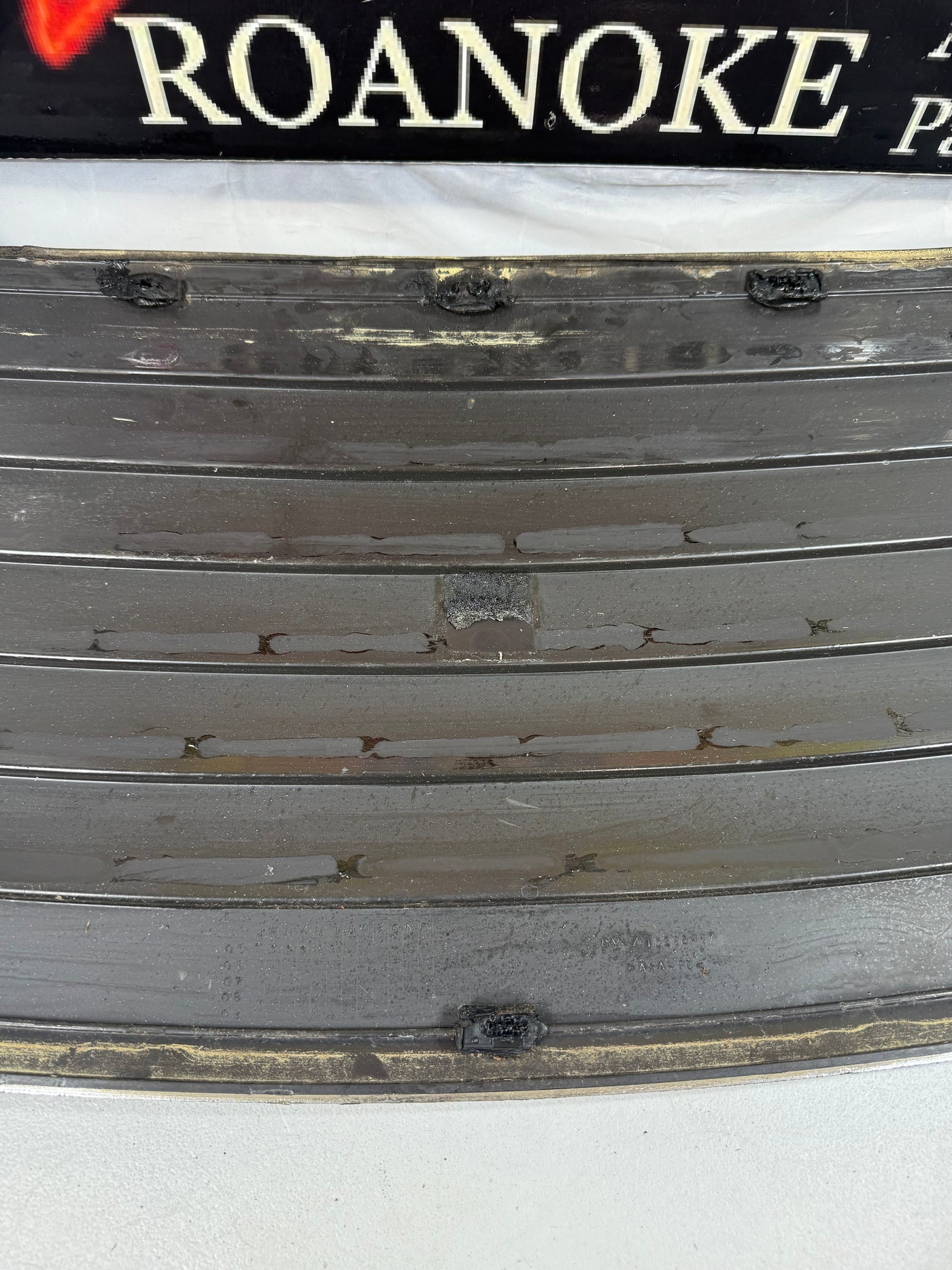 03-07 Hummer H2 Front Hood Bonnet Air Grille Louver Cover Panel 15063080 OEM