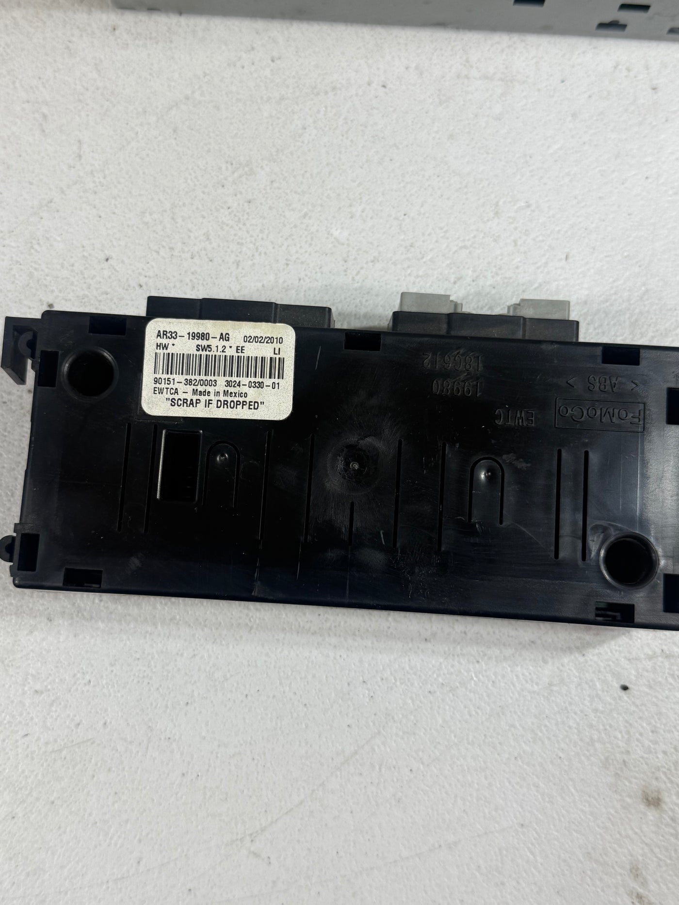 2010 2012 Mustang Shaker Audio Radio Control Panel Receiver Small Display TESTED