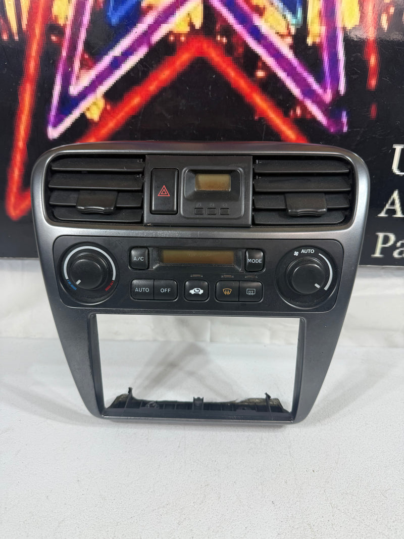 1998-2002 Honda Accord 2 DOORS Front radio Center Dash Bezel With Climate Control OEM