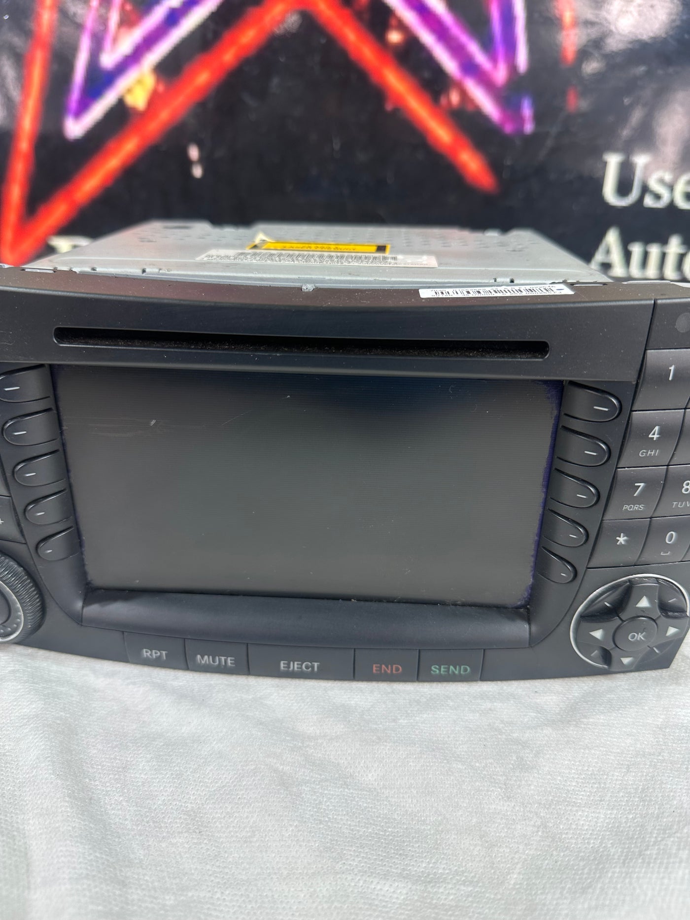 2007 MERCEDES E350 NAVIGATION RADIO STEREO PLAYER RECEIVER E550 ID# 2118203497