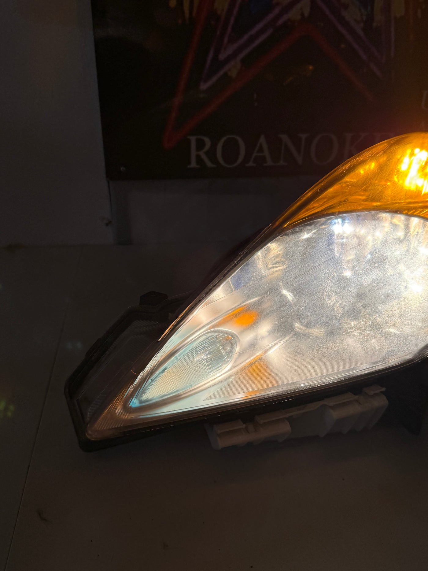 2013-2017 Nissan Leaf Halogen Headlight Assembly Left Driver Genuine OEM